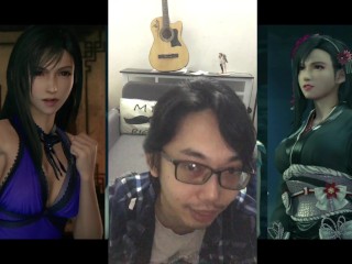 Final Fantasy Tifa 蒂法趁爱丽丝睡觉 偷偷给我撸管 然后就坐上来 直接内射 蒂法还不满足 把大屌撸硬了再干一炮