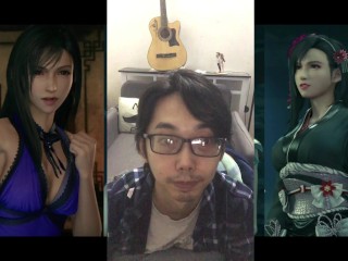 Final Fantasy Tifa 蒂法给你含大屌 然后后入猛烈输出 意犹未尽 坐上来继续做 完全内射中出