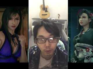 Final Fantasy Tifa 蒂法给你含大屌 然后后入猛烈输出 意犹未尽 坐上来继续做 完全内射中出