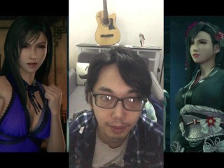 Final Fantasy Tifa 蒂法给你含大屌 然后后入猛烈输出 意犹未尽 坐上来继续做 完全内射中出