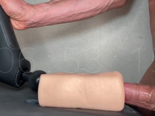 It is difficult to fuck a very soft fleshlight.But it feels great tangled around my dick.