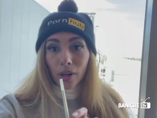 Banksie Celebrates Pornhub Apparel Spotlight Model of the Month! Thank You!