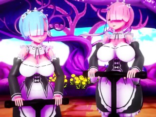 Rem and Ram Pumping Thicc Inflation | Imbapovi