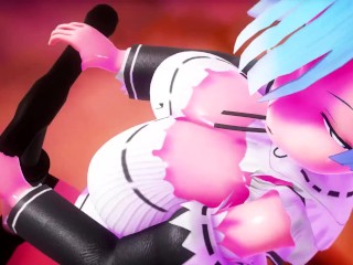 Rem and Ram Pumping Thicc Inflation | Imbapovi