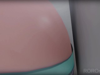 Giantess Growing And Breast Expanding In A Small Locker | ROROrenRO