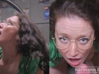 THIS SLUT LOVES GETTING COVERED IN CUM: Facial cumpilation