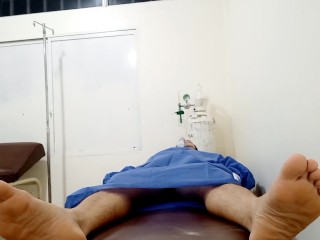 100% real video!! nurse fucks hospital patient to help him feel better