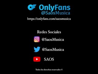 Este chico lubrica su verga hasta venirse | @SaosMusica