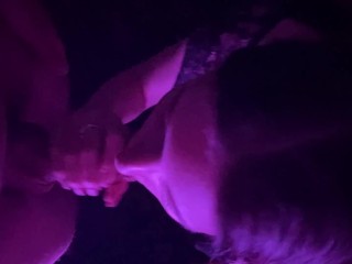 beautiful girlfriend gently lick my DICK and I DOMINATE her