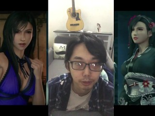 Final Fantasy Tifa 在床上对蒂法猛烈输出 强力抽插 内射中出