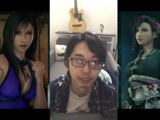 Final Fantasy Tifa 在床上对蒂法猛烈输出 强力抽插 内射中出