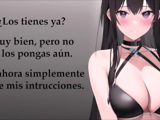 JOI HENTAI, profesora experta en pajas. Necesitarás guantes.