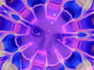 Relaxing Chillout Mesmerizing Meditation Music - Sensual Female Voice Eyes Kaleidoscope