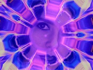 Relaxing Chillout Mesmerizing Meditation Music - Sensual Female Voice Eyes Kaleidoscope