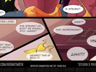 Adult steven's universe get fuck by a milf