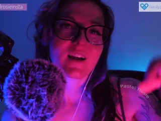 SFW ASMR Brain Massage and Whisper Rambles - PASTEL ROSIE Amateur Nerdy Egirl - Sexy Fansly Model