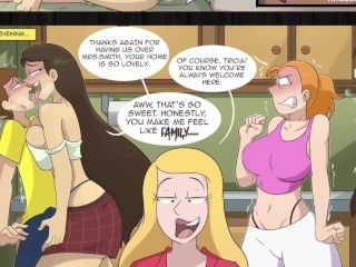 Adult Morty fucks with tricia.