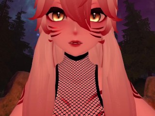 Lewdie Step Mom Kitsune Rescues You To Breed Her Over And Over | Patreon Fansly Preview | VRChat ERP