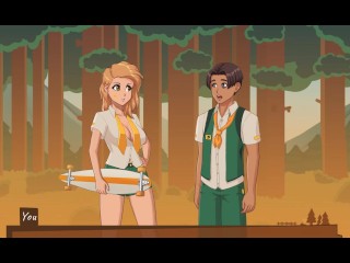 Camp Mourning Wood - Part 28 - LifeGuard And Angel Demon Threesome By LoveSkySanHentai