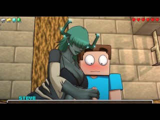 Minecraft Horny Craft - Part 42 Foot And Handjob! By LoveSkySanHentai