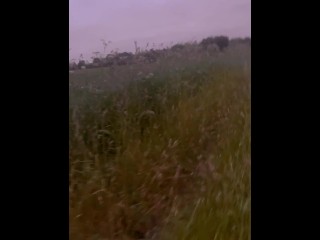 Left clothes in car for a naked barefoot walk and was seen by cars