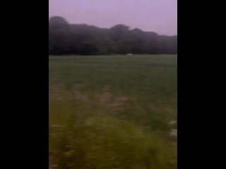 Left clothes in car for a naked barefoot walk and was seen by cars