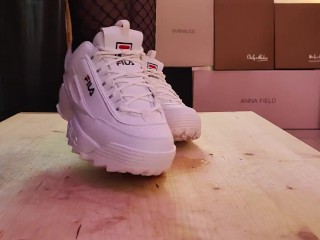 Fila Disruptor Shoejob, Cock Trample and Stomp with TamyStarly