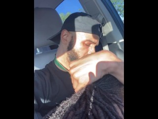 At Park Parked;Getting Crazy Throat Before Work Start! #ReactionVideo #CUMSHOT