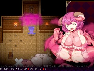 【H GAME】魔導士カナデのふたなりダンジョン♡ドットエロアニメ Part②