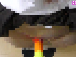 【主観 ASMR】制服姿の彼女がパンティを下ろして立ち素股【Hentai】ムチムチ 巨乳 色白 剛毛 ローション マッサージ カウントダウン オナサポ POV Japanese Asian