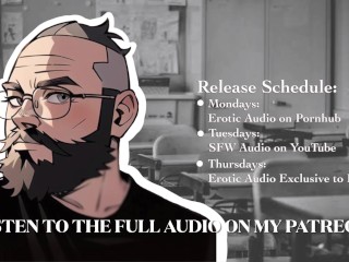 PATREON EXCLUSIVE PREVIEW Teacher’s Pet PART 6: Helping Mr. Spencer Move [EROTIC AUDIO FOR WOMEN]