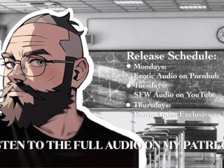 PATREON EXCLUSIVE PREVIEW Teacher’s Pet PART 6: Helping Mr. Spencer Move [EROTIC AUDIO FOR WOMEN]