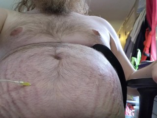 Sitting N2O Belly Inflation