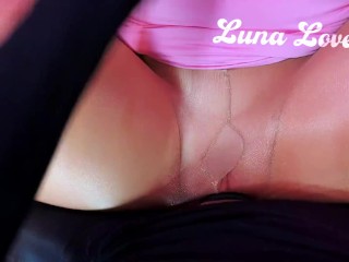 Luna Lovelace Fucked in Leather Straitjacket