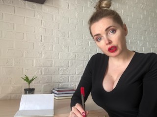 Училка заставила студента отлизать ей за зачёт