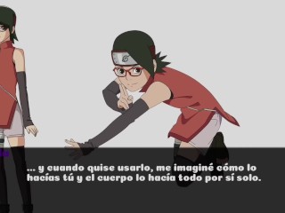 FOLLANDO CON HANABI Y ENTRENANDO CON SARADA- NARUTO FAMILY VACATION - CAP 9