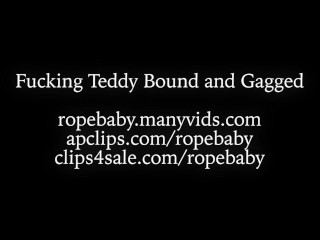 Fucking Teddy Bound and Gagged