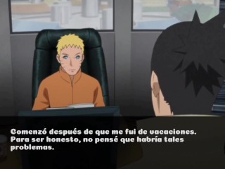 BORUTO FOLLANDOSE A TEMARI EN LA RESIDENCIA DEL HOKAGE-NARUTO FAMILY VACATION - CAP 16