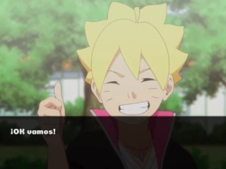 BORUTO FOLLANDOSE A TEMARI EN LA RESIDENCIA DEL HOKAGE-NARUTO FAMILY VACATION - CAP 16