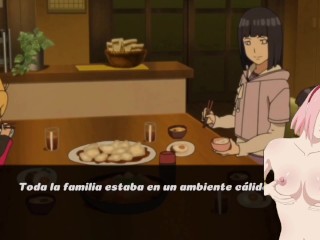 BORUTO FOLLANDOSE A TEMARI EN LA RESIDENCIA DEL HOKAGE-NARUTO FAMILY VACATION - CAP 16