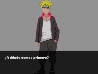 BORUTO FOLLANDOSE A TEMARI EN LA RESIDENCIA DEL HOKAGE-NARUTO FAMILY VACATION - CAP 16