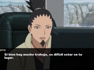 BORUTO FOLLANDOSE A TEMARI EN LA RESIDENCIA DEL HOKAGE-NARUTO FAMILY VACATION - CAP 16