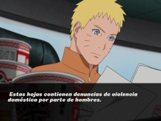 BORUTO FOLLANDOSE A TEMARI EN LA RESIDENCIA DEL HOKAGE-NARUTO FAMILY VACATION - CAP 16