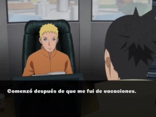 BORUTO FOLLANDOSE A TEMARI EN LA RESIDENCIA DEL HOKAGE-NARUTO FAMILY VACATION - CAP 16