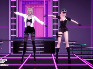 [MMD] Fifth Harmony - Worth It Ahri Seraphine Sexy Hot Dance 4K