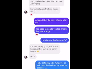 Horny 19 Year Old Asian Girl Rides Me And Begs To Gets Her Tight Pussy Fucked + Text Conversations