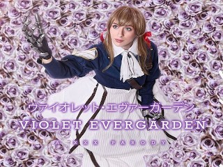 Busty Angel Youngs As VIOLET EVERGARDEN Showing Her Gratitude VR Porn