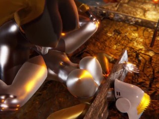 Atomic Heart Futa X Futa BDSM Multiple Cumshots, Creampie - 3D Cartoon Hentai