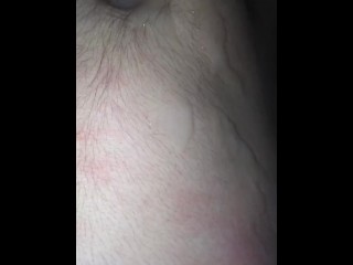 Huge cumshot after 2 hours of masturbation