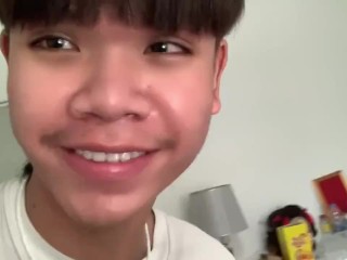 get cum on my desktop / thai boy
